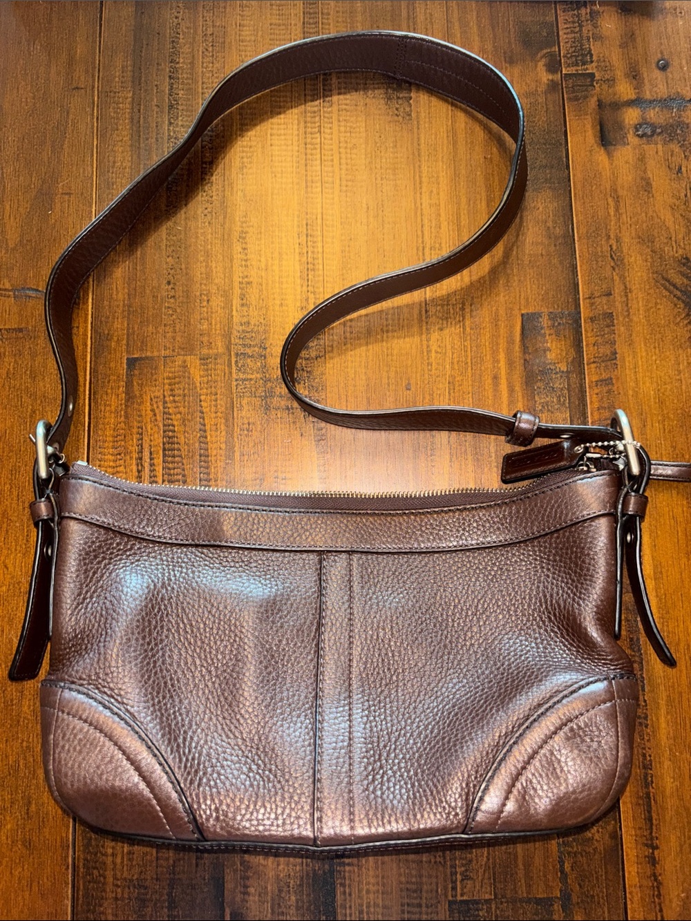 Coach Pebble Leather Crossbody